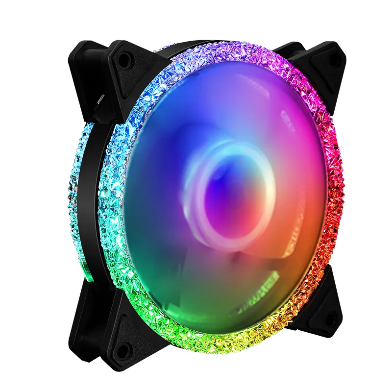 Diamond RGB case fan for computer
