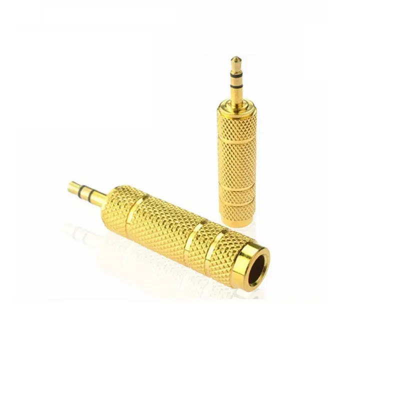 6.5mm Female to 3.5mm Male Stereo Converter